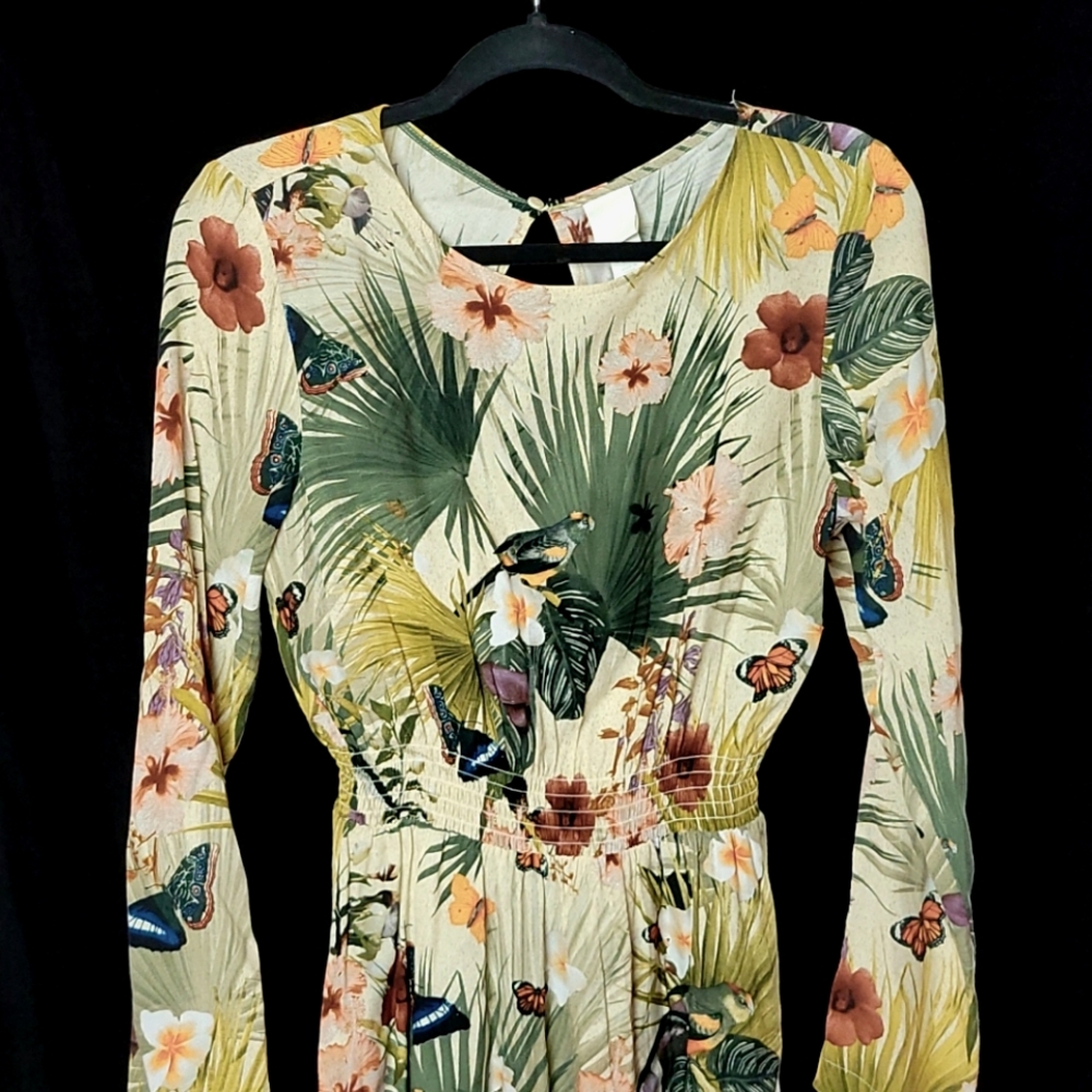 H&M tropical Dress 🤩🐦